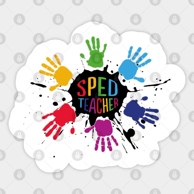 SPED Special Education Teacher educators gift Sticker by MrTeee